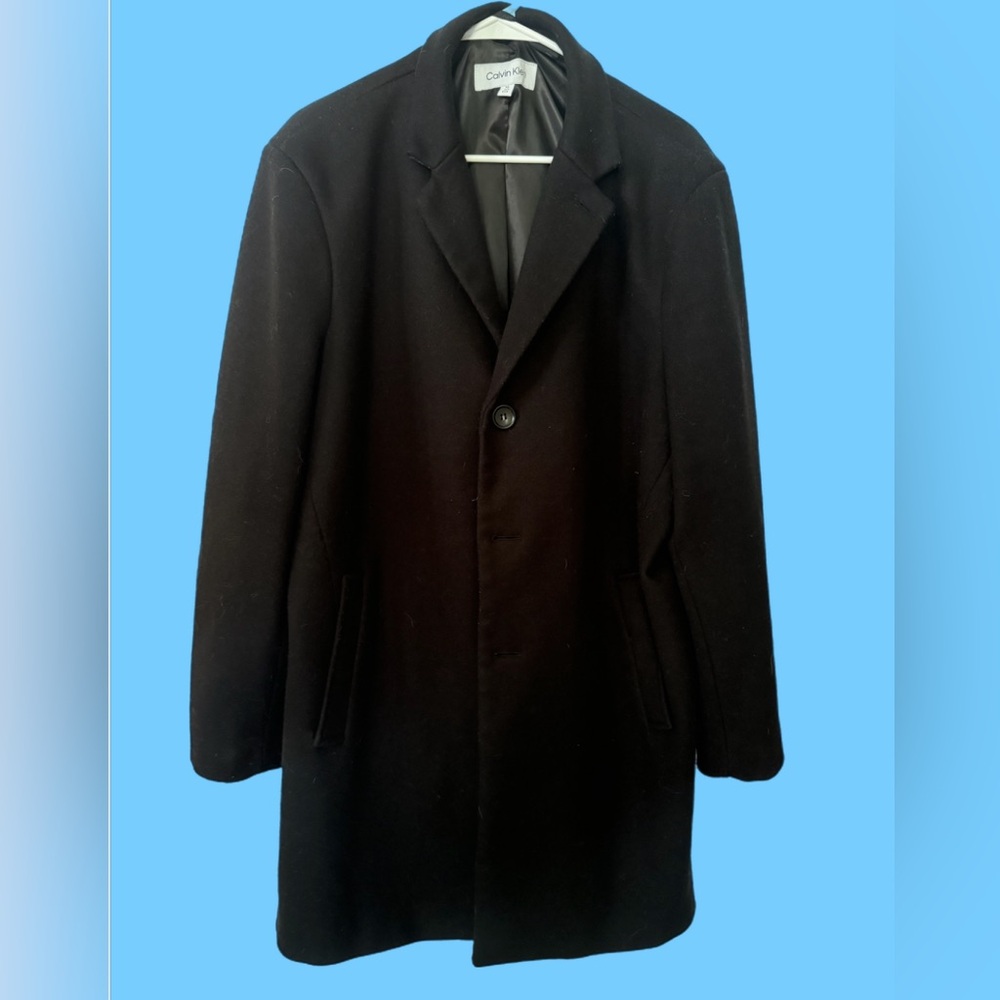 CALVIN KLEIN DRESS COAT MENS XL